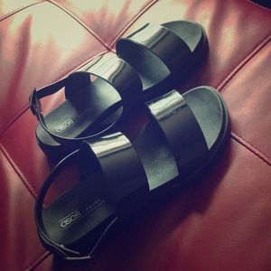 High-top Chunky Platform Sandals